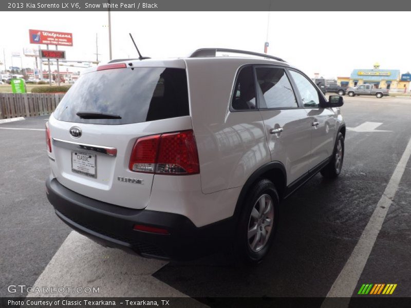 Snow White Pearl / Black 2013 Kia Sorento LX V6