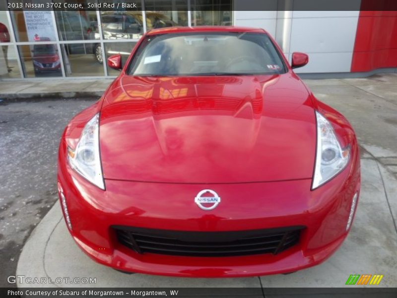 Solid Red / Black 2013 Nissan 370Z Coupe