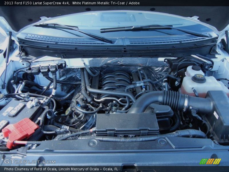  2013 F150 Lariat SuperCrew 4x4 Engine - 5.0 Liter Flex-Fuel DOHC 32-Valve Ti-VCT V8
