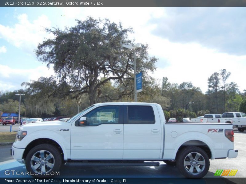 Oxford White / Black 2013 Ford F150 FX2 SuperCrew