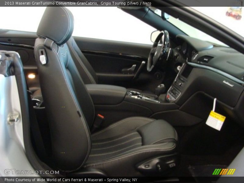 Front Seat of 2013 GranTurismo Convertible GranCabrio