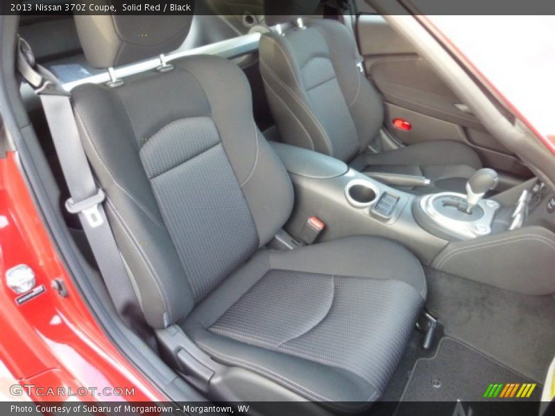 Front Seat of 2013 370Z Coupe