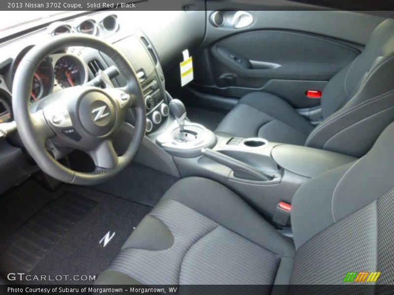  2013 370Z Coupe Black Interior