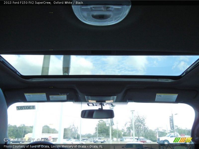 Oxford White / Black 2013 Ford F150 FX2 SuperCrew