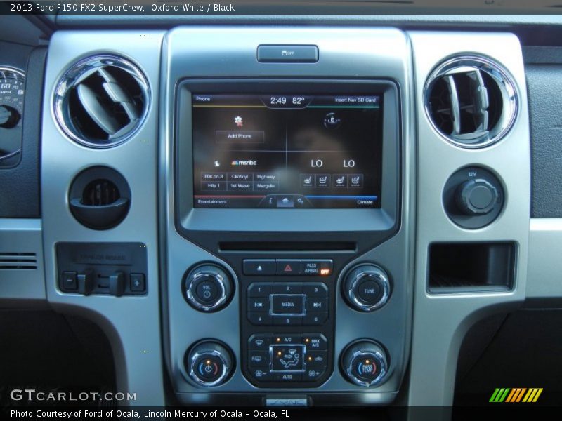 Controls of 2013 F150 FX2 SuperCrew