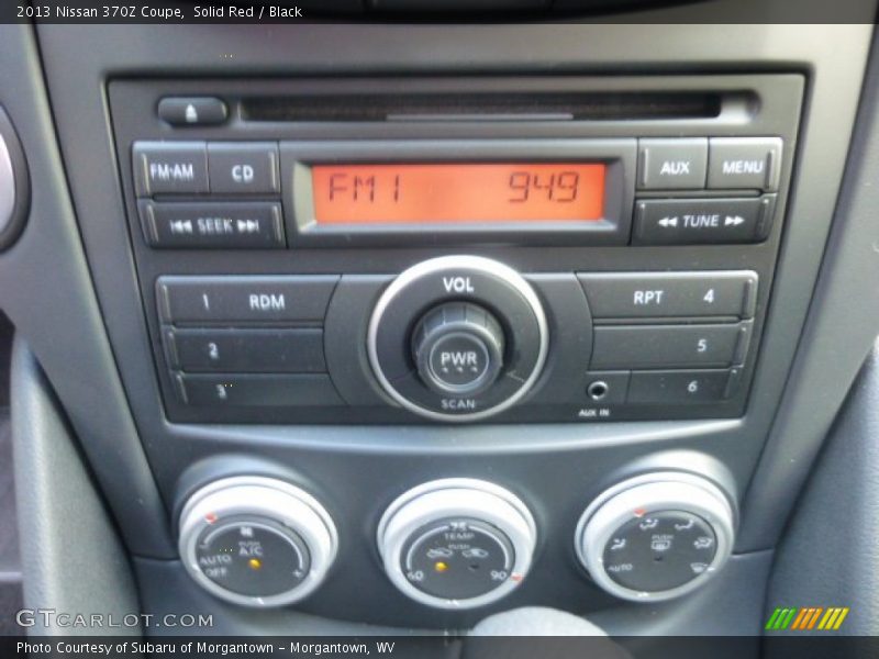 Audio System of 2013 370Z Coupe