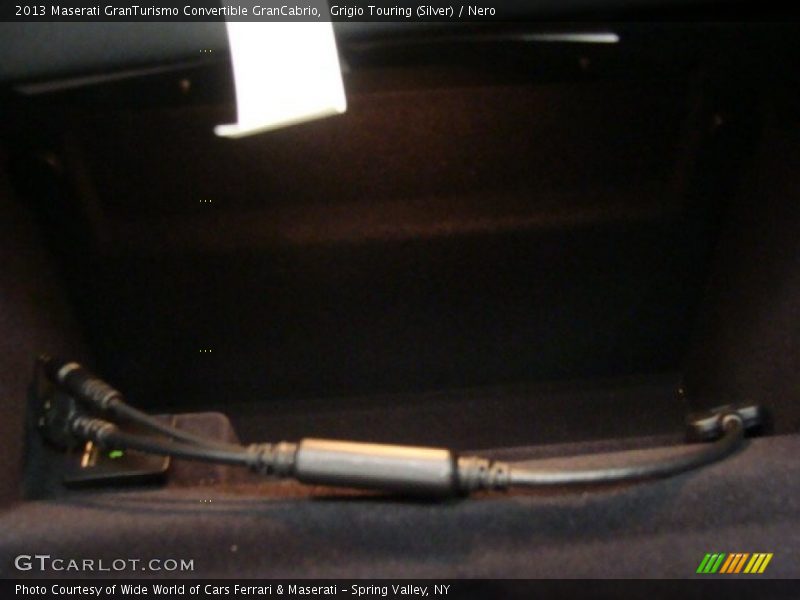 Grigio Touring (Silver) / Nero 2013 Maserati GranTurismo Convertible GranCabrio