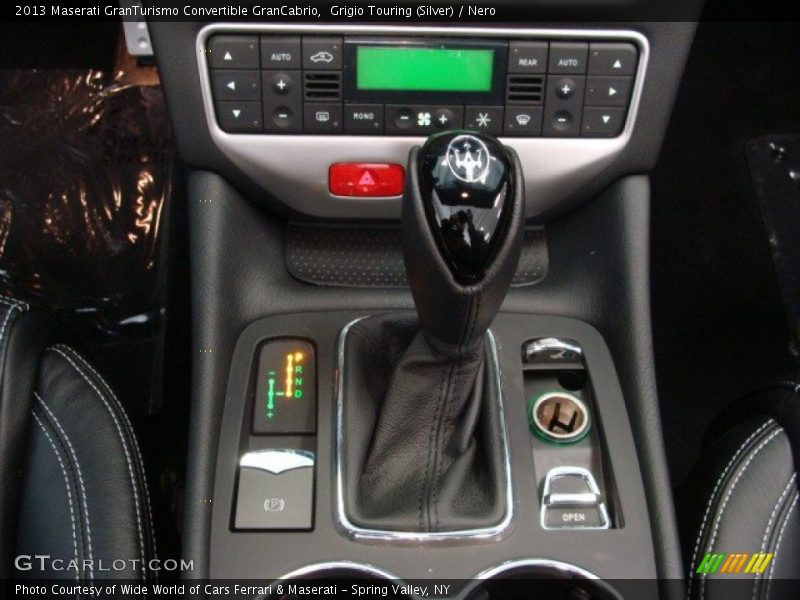  2013 GranTurismo Convertible GranCabrio 6 Speed ZF Paddle-Shift Automatic Shifter
