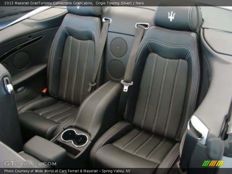 Rear Seat of 2013 GranTurismo Convertible GranCabrio