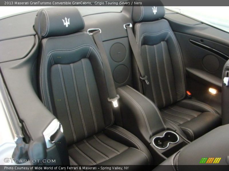 Rear Seat of 2013 GranTurismo Convertible GranCabrio