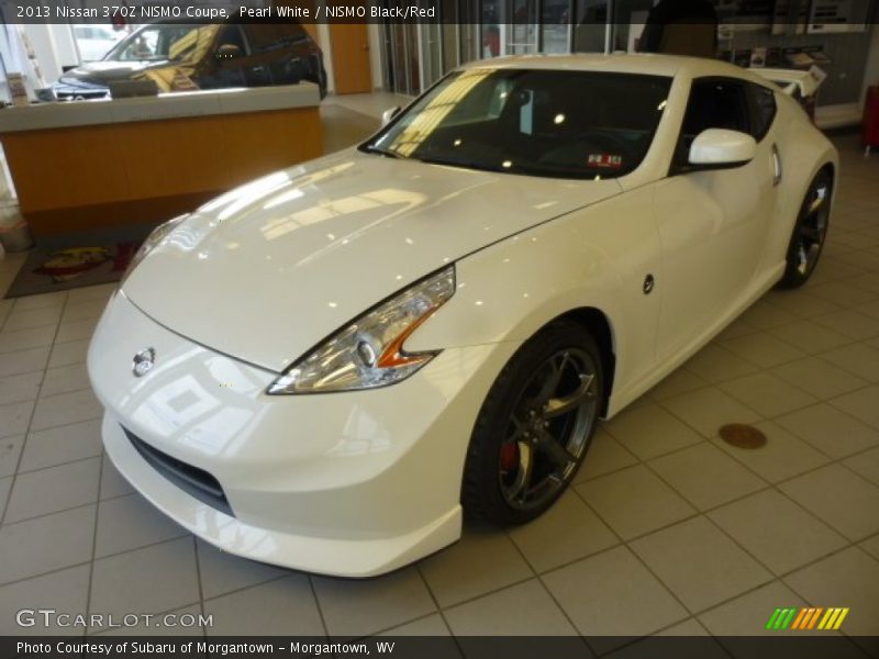 Pearl White / NISMO Black/Red 2013 Nissan 370Z NISMO Coupe