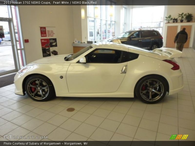 Pearl White / NISMO Black/Red 2013 Nissan 370Z NISMO Coupe