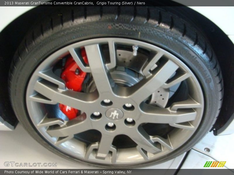 Grigio Touring (Silver) / Nero 2013 Maserati GranTurismo Convertible GranCabrio