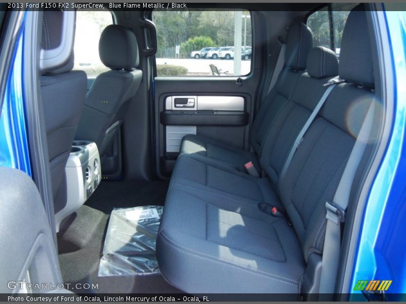 Rear Seat of 2013 F150 FX2 SuperCrew