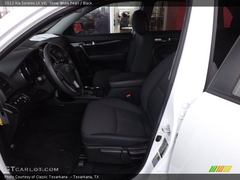 Snow White Pearl / Black 2013 Kia Sorento LX V6