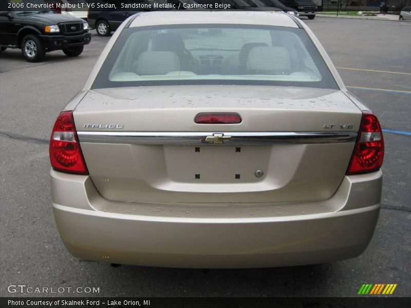 Sandstone Metallic / Cashmere Beige 2006 Chevrolet Malibu LT V6 Sedan