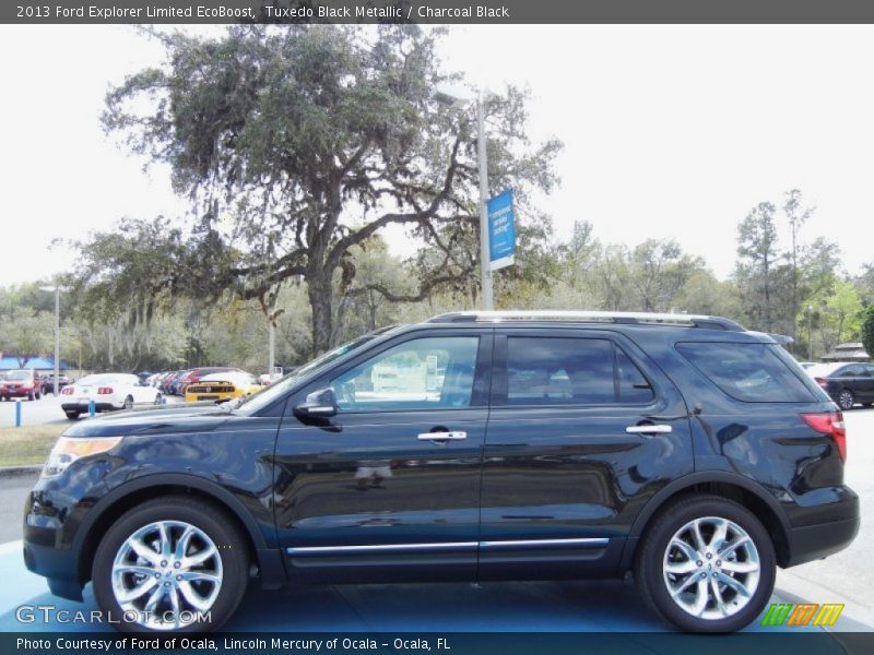Tuxedo Black Metallic / Charcoal Black 2013 Ford Explorer Limited EcoBoost