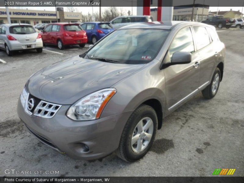 Platinum Graphite / Gray 2013 Nissan Rogue S AWD