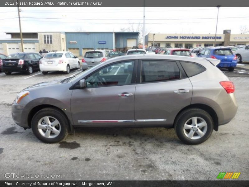 Platinum Graphite / Gray 2013 Nissan Rogue S AWD