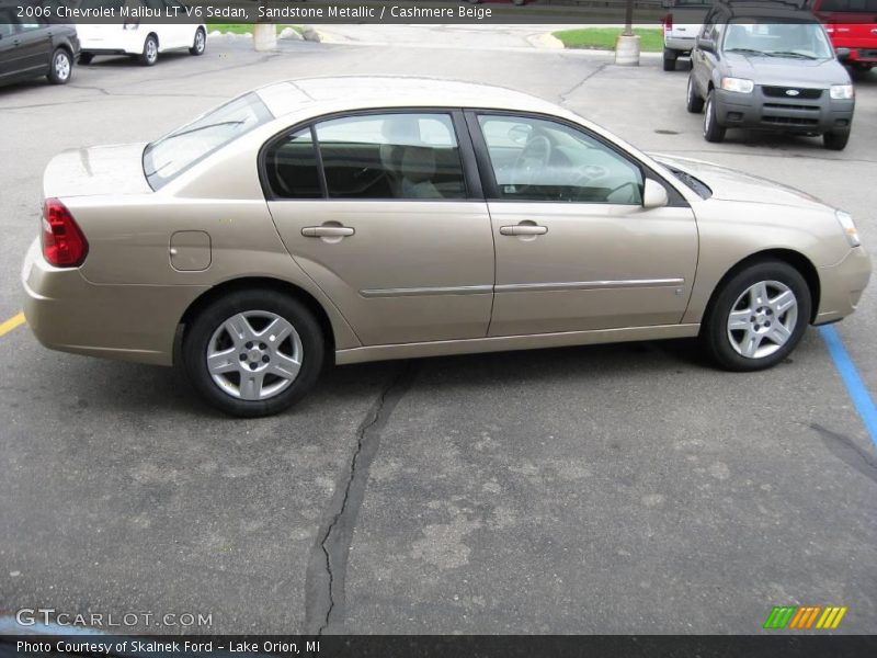 Sandstone Metallic / Cashmere Beige 2006 Chevrolet Malibu LT V6 Sedan