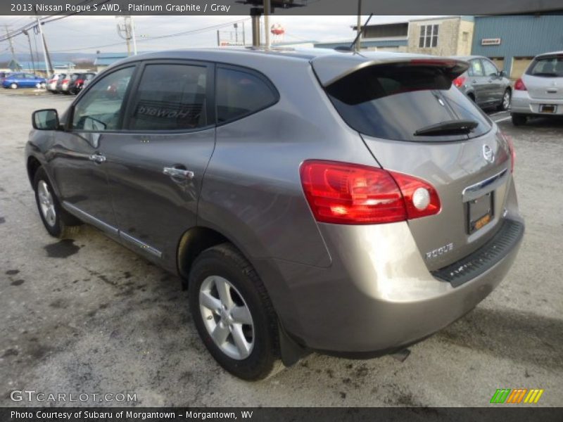 Platinum Graphite / Gray 2013 Nissan Rogue S AWD