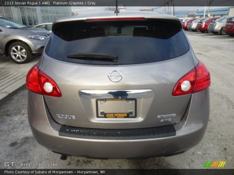 Platinum Graphite / Gray 2013 Nissan Rogue S AWD