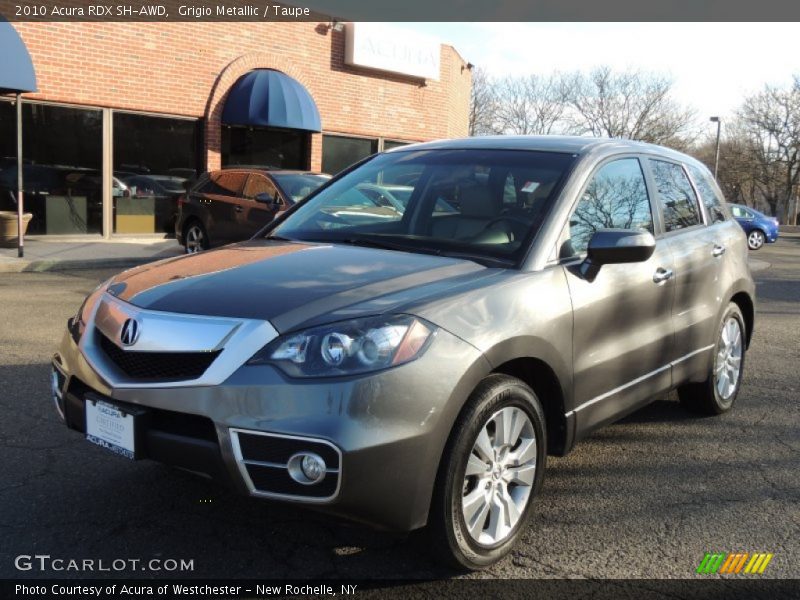 Grigio Metallic / Taupe 2010 Acura RDX SH-AWD