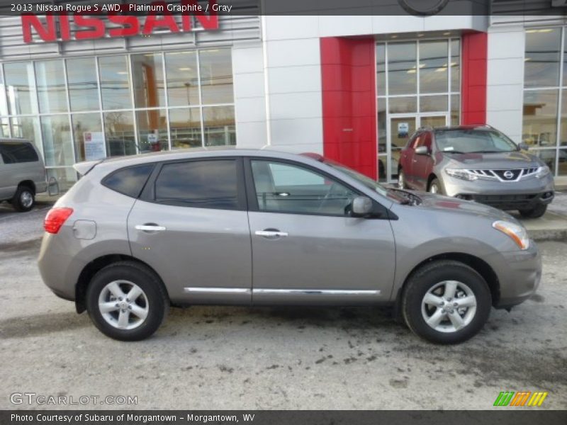 Platinum Graphite / Gray 2013 Nissan Rogue S AWD