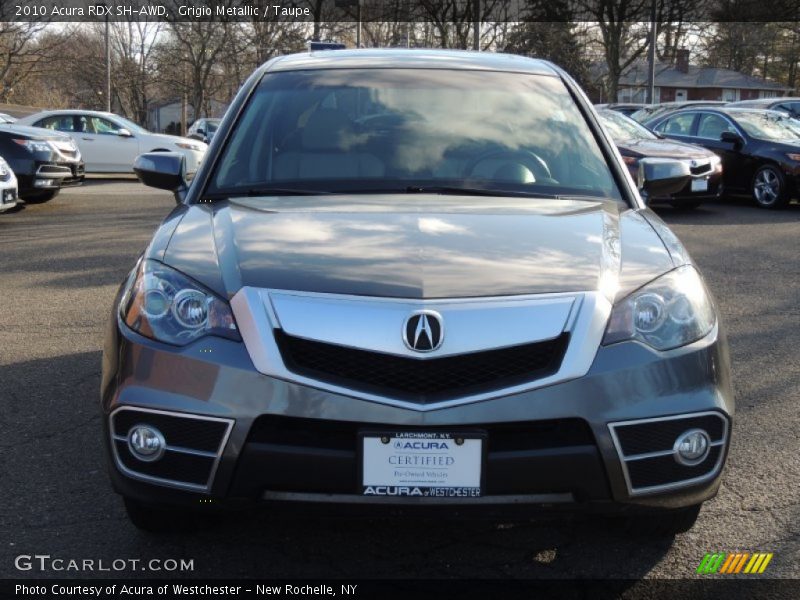 Grigio Metallic / Taupe 2010 Acura RDX SH-AWD