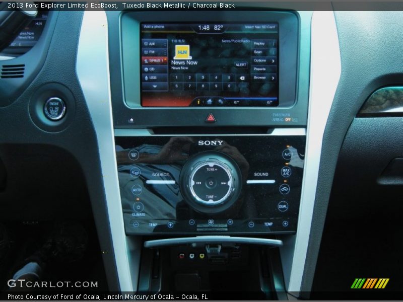 Controls of 2013 Explorer Limited EcoBoost