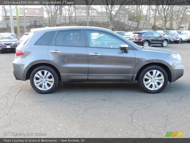 Grigio Metallic / Taupe 2010 Acura RDX SH-AWD