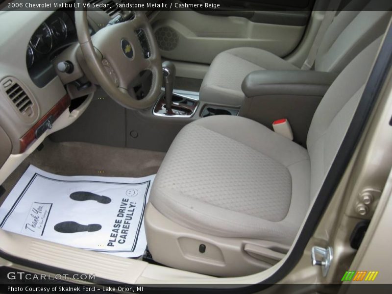 Sandstone Metallic / Cashmere Beige 2006 Chevrolet Malibu LT V6 Sedan