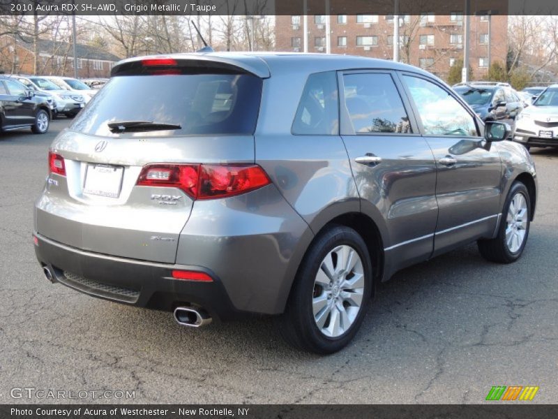 Grigio Metallic / Taupe 2010 Acura RDX SH-AWD