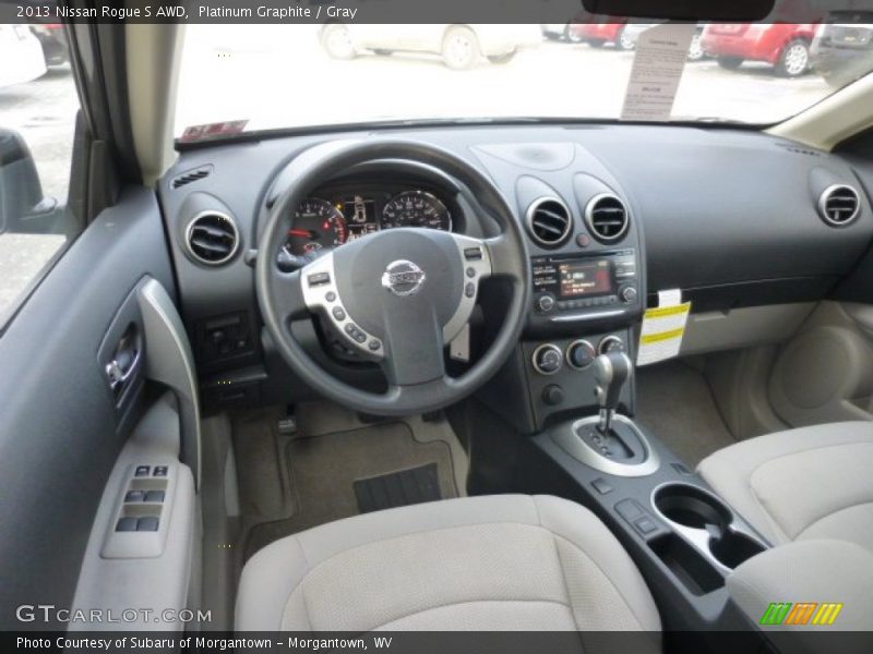 Platinum Graphite / Gray 2013 Nissan Rogue S AWD
