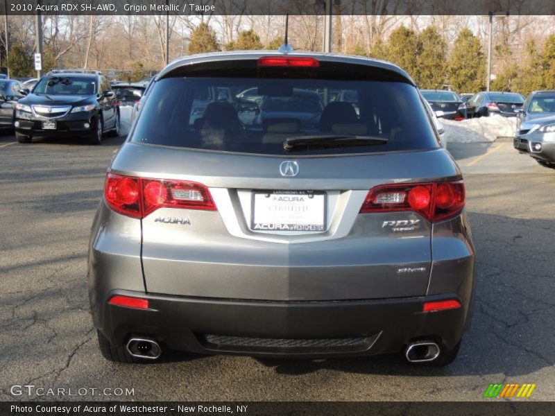 Grigio Metallic / Taupe 2010 Acura RDX SH-AWD