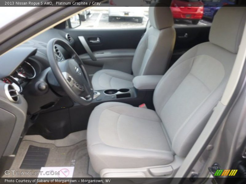 Platinum Graphite / Gray 2013 Nissan Rogue S AWD