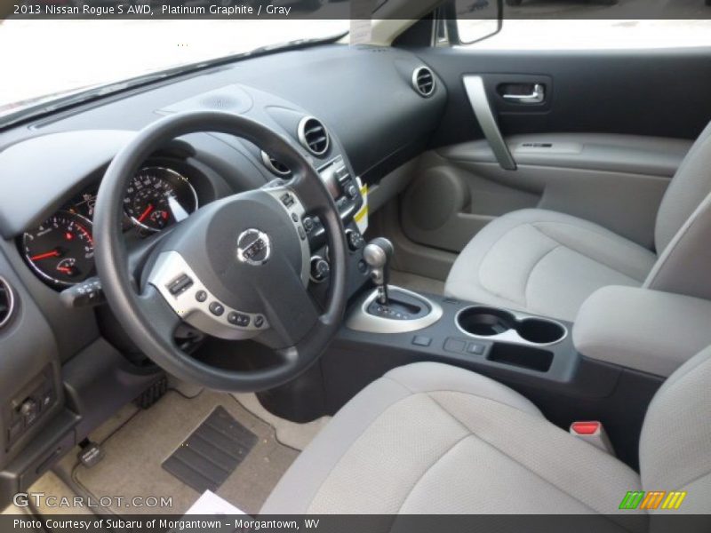 Platinum Graphite / Gray 2013 Nissan Rogue S AWD