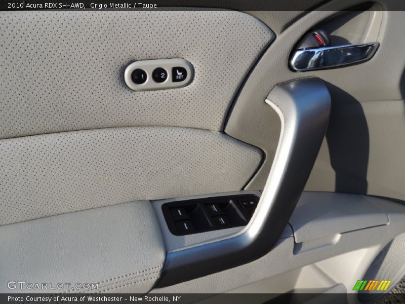 Grigio Metallic / Taupe 2010 Acura RDX SH-AWD