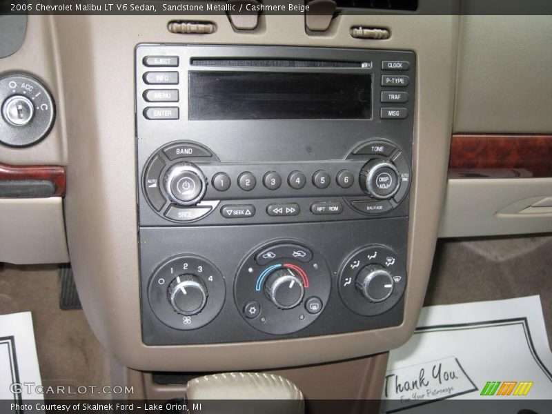Sandstone Metallic / Cashmere Beige 2006 Chevrolet Malibu LT V6 Sedan