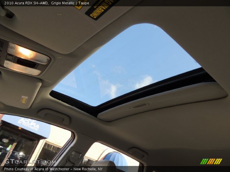 Grigio Metallic / Taupe 2010 Acura RDX SH-AWD