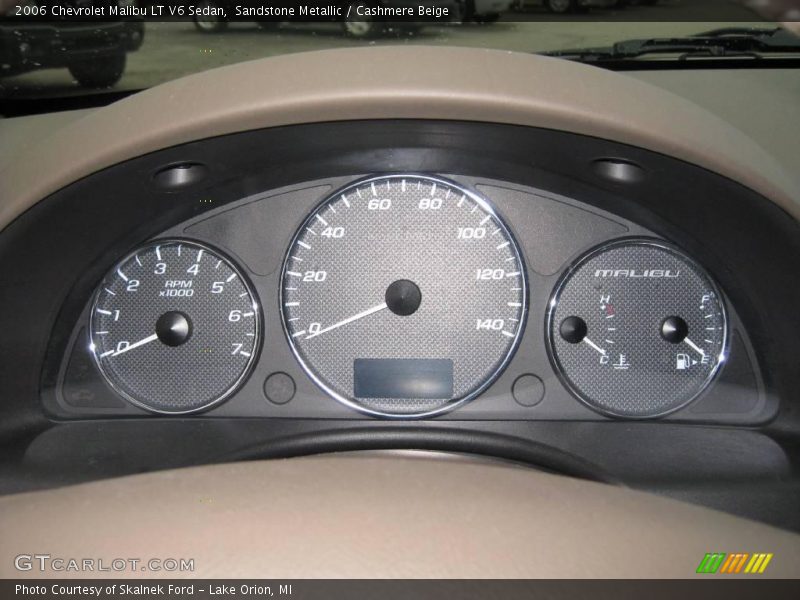 Sandstone Metallic / Cashmere Beige 2006 Chevrolet Malibu LT V6 Sedan