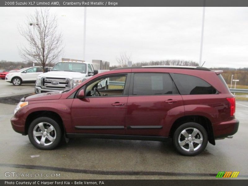  2008 XL7 Limited AWD Cranberry Red Metallic