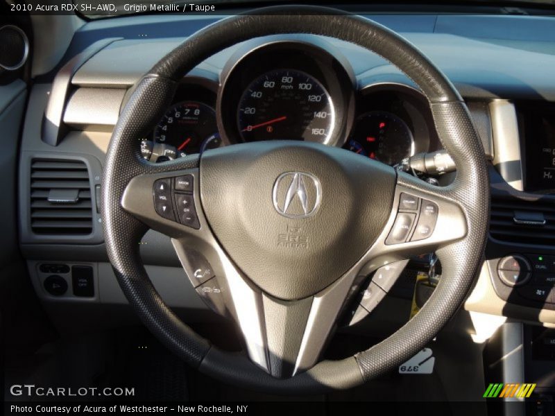 Grigio Metallic / Taupe 2010 Acura RDX SH-AWD