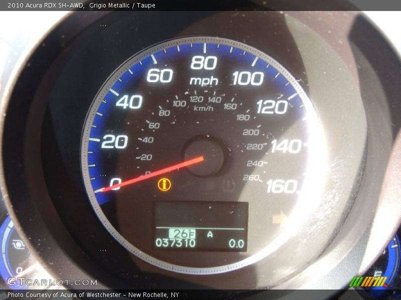 Grigio Metallic / Taupe 2010 Acura RDX SH-AWD