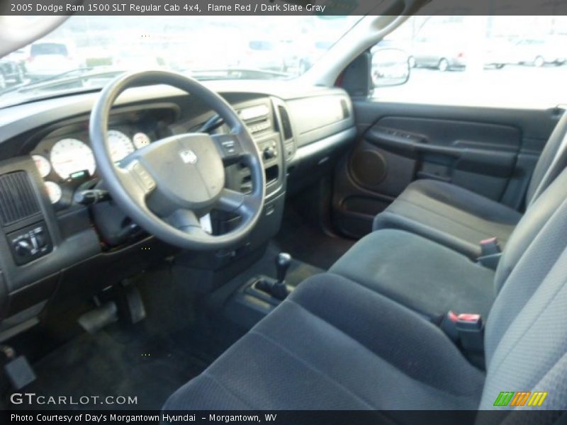 Dark Slate Gray Interior - 2005 Ram 1500 SLT Regular Cab 4x4 