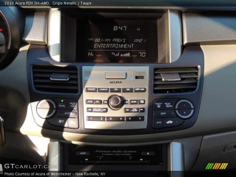 Grigio Metallic / Taupe 2010 Acura RDX SH-AWD