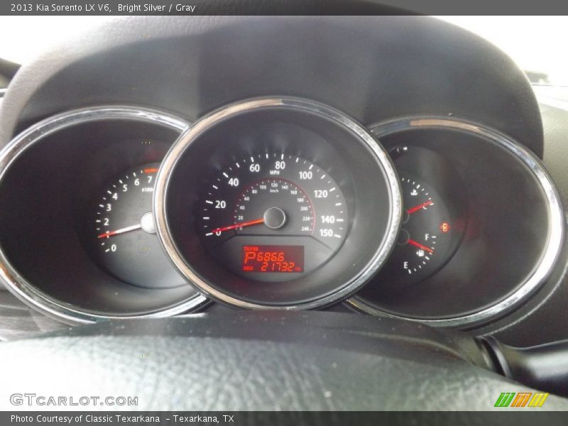 Bright Silver / Gray 2013 Kia Sorento LX V6
