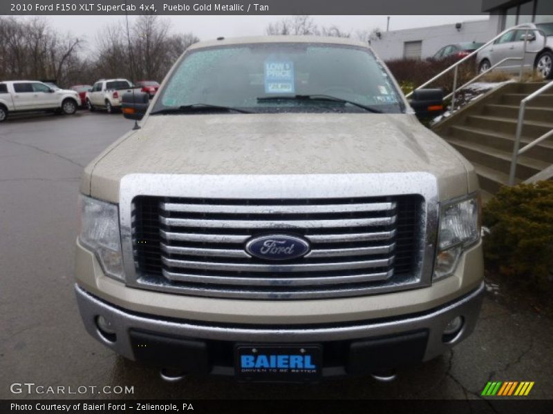 Pueblo Gold Metallic / Tan 2010 Ford F150 XLT SuperCab 4x4