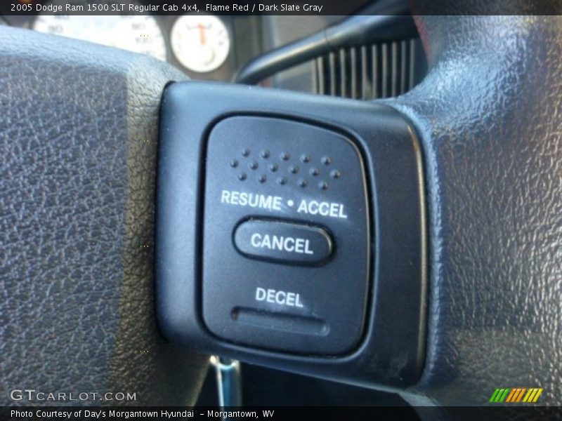 Flame Red / Dark Slate Gray 2005 Dodge Ram 1500 SLT Regular Cab 4x4