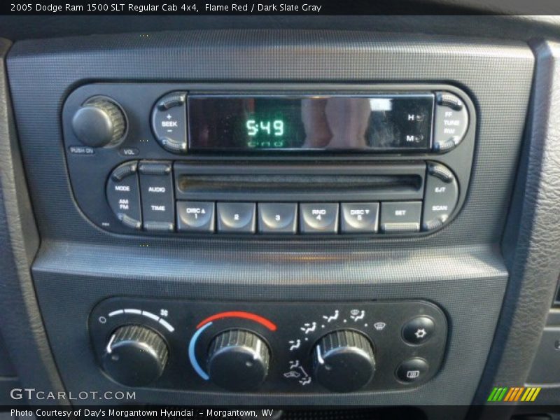 Audio System of 2005 Ram 1500 SLT Regular Cab 4x4